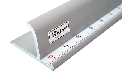 24-Inch Professional Aluminum Safety Ruler with Finger Guard Edge and Non-Slip Base – Precision Cutting Tool for Craft Projects – Durable Safety Ruler