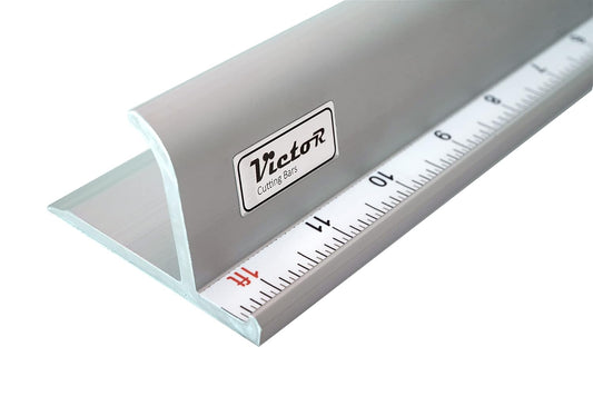 24-Inch Professional Aluminum Safety Ruler with Finger Guard Edge and Non-Slip Base – Precision Cutting Tool for Craft Projects – Durable Safety Ruler