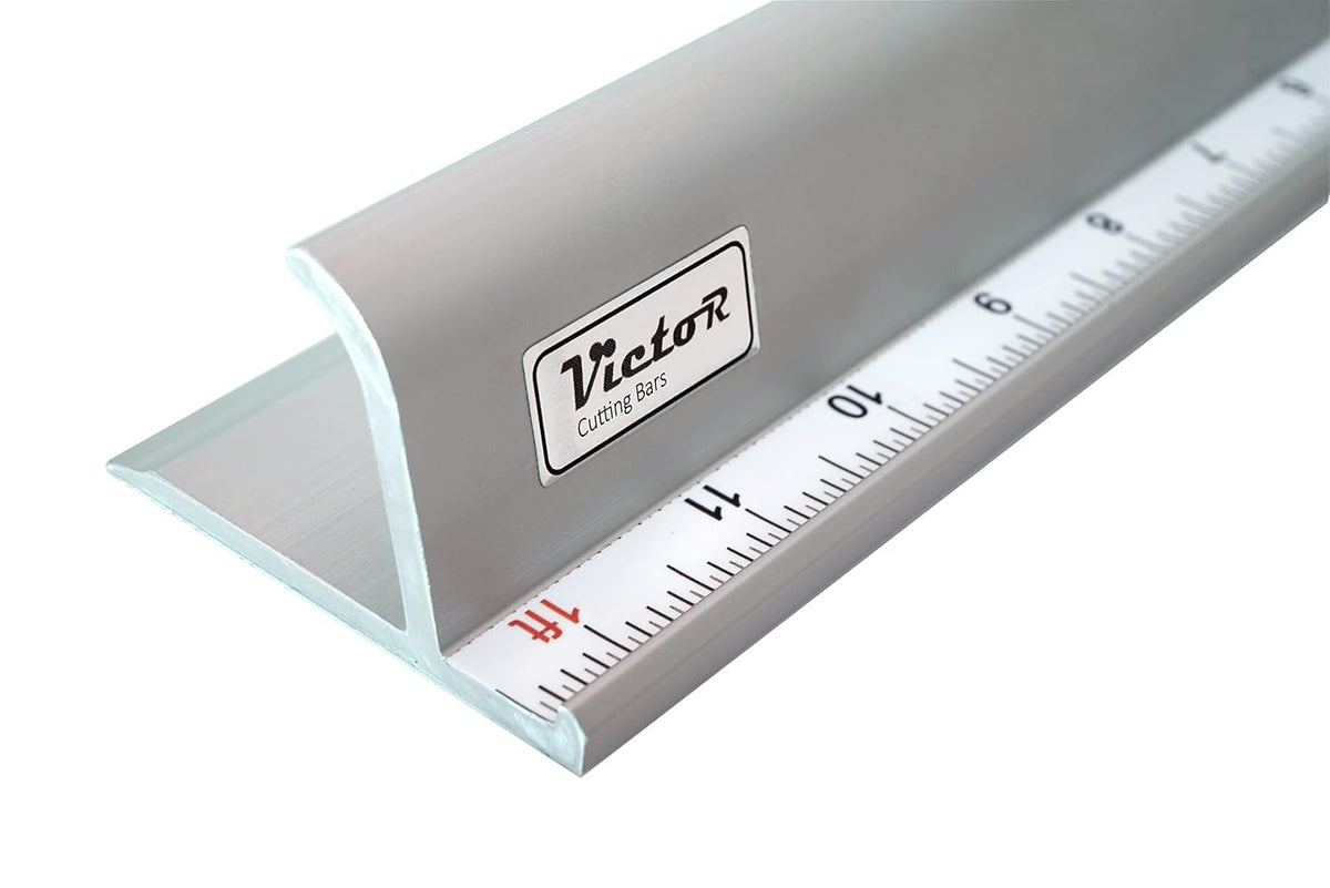 24-Inch Professional Aluminum Safety Ruler with Finger Guard Edge and Non-Slip Base – Precision Cutting Tool for Craft Projects – Durable Safety Ruler