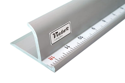 24-Inch Professional Aluminum Safety Ruler with Finger Guard Edge and Non-Slip Base – Precision Cutting Tool for Craft Projects – Durable Safety Ruler