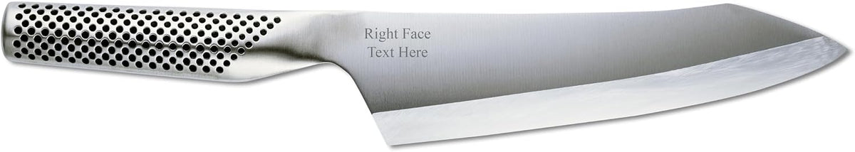 Global G-7L, Classic 7" Left handed Deba Knife, Stainless Steel