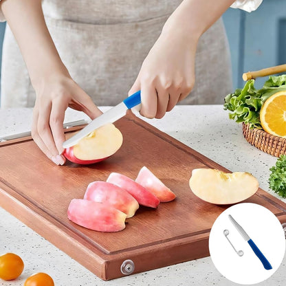 2 Pcs Julienne Peeler Vegetable Peeler, Stainless Steel | Vegetable Julienne Peeler and Slicer, Quick Slicing Knife Household Spring Fruit Knife, Veggie Peelers with Removable Spring