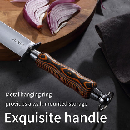 Honing Steel 12 inch Flat Honing Rod Heavy-Duty Sharpening Steel, Fine Cut, High hardness, Ideal For Butcher Knives and Chef Knives, Knife Sharpeners