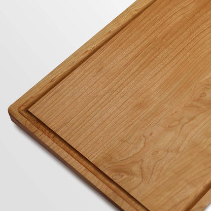 Delice Rectangle Juice Drip Groove Cutting Board 15.5"Wx11"Dx0.75"H, Walnut