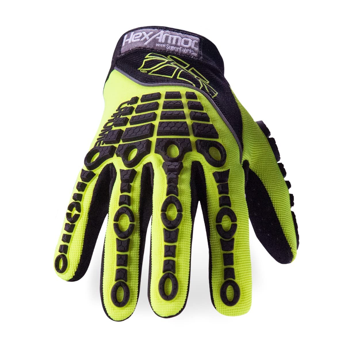 Cut-Resistant Impact Protection High-Visibility Work Gloves | Chrome Series® 4026 | Medium