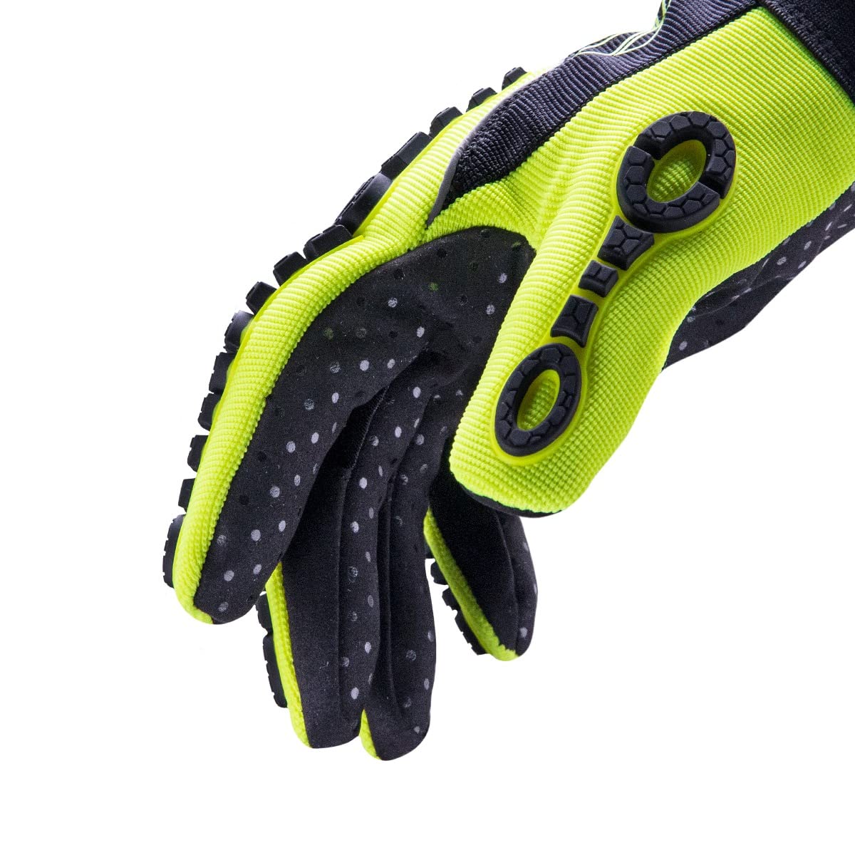 Cut-Resistant Impact Protection High-Visibility Work Gloves | Chrome Series® 4026 | Medium