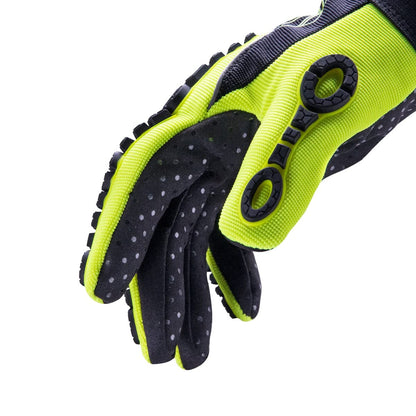Cut-Resistant Impact Protection High-Visibility Work Gloves | Chrome Series® 4026 | Medium