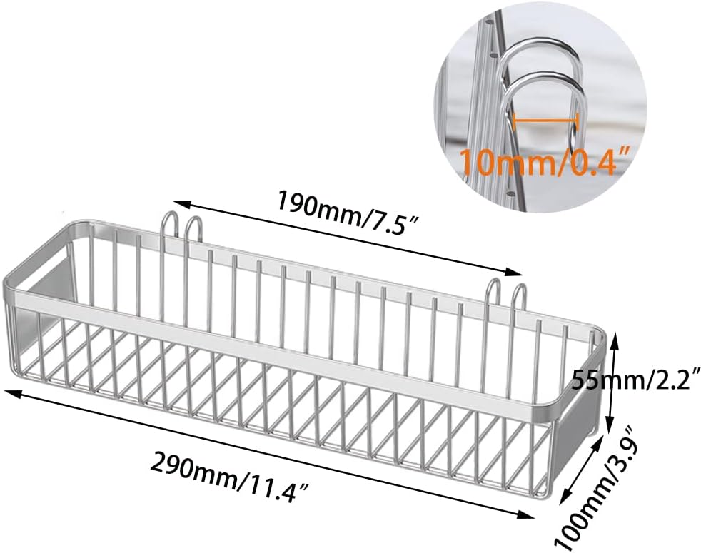 Drawer Silverware Organizer, Utensil Mesh Organizer for Chopsticks/Spoon/Fork/Knife, SUS304 Stainless Steel Drawer Utensil Drying Rack