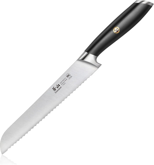Cangshan L Series 8-Inch Bread Knife, German Steel Forged, 1027365