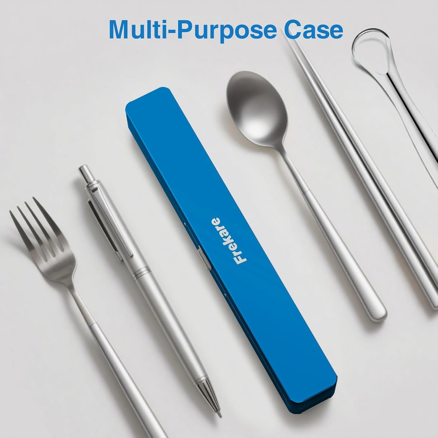 Toothbrush Travel Case Aluminum, Manual Tooth Brush Holder for Traveling, Portable Toothbrush Container for Bathroom, Camping, Business Trip, School (Black)
