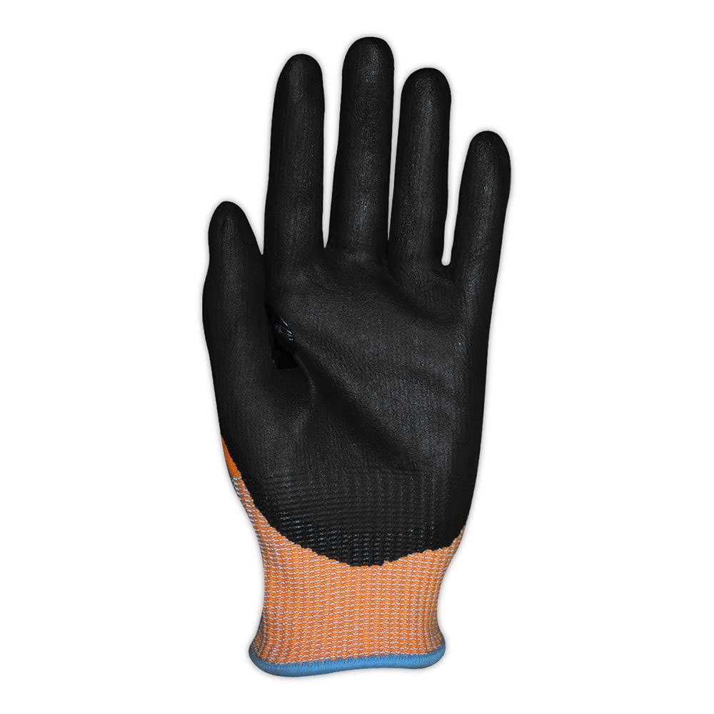 MAGID D-ROC ANSI A4 TriTek Coated Cut-Resistant Work Gloves, 1 Pairs, Size 7/Small (DXG48)