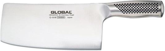 Global Kitchen-Knives Chop & Slice 7-3/4-Inch Chinese Chef's Knife/Cleaver, Stainless Steel