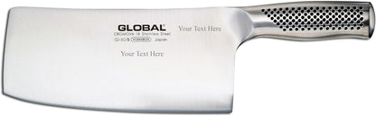 Global Kitchen-Knives Chop & Slice 7-3/4-Inch Chinese Chef's Knife/Cleaver, Stainless Steel