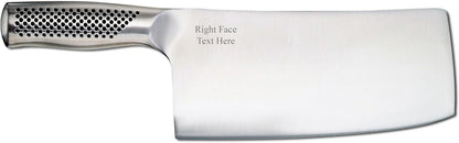 Global Kitchen-Knives Chop & Slice 7-3/4-Inch Chinese Chef's Knife/Cleaver, Stainless Steel