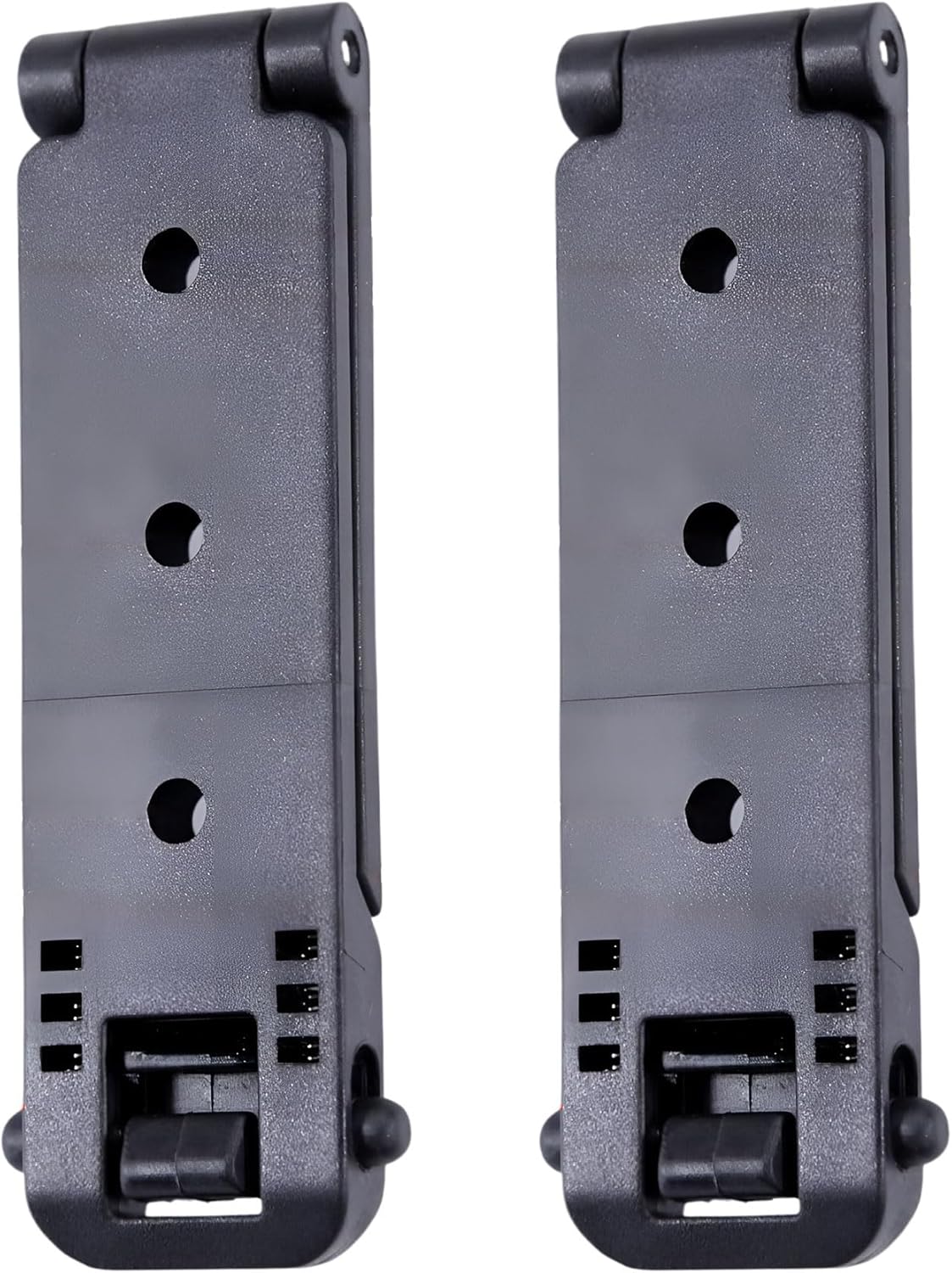 Molle Attachment – Quick Locking Belt Clip with Mounting Hardware for Holsters, Mag Pouches, Knife Sheaths, Vests – Available in Size (1", 2", 3", 5") & Pack (2 & 4) – USA Made
