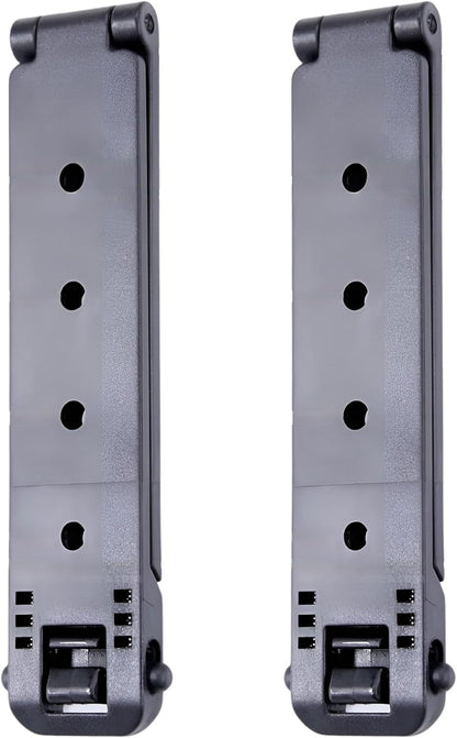 Molle Attachment – Quick Locking Belt Clip with Mounting Hardware for Holsters, Mag Pouches, Knife Sheaths, Vests – Available in Size (1", 2", 3", 5") & Pack (2 & 4) – USA Made