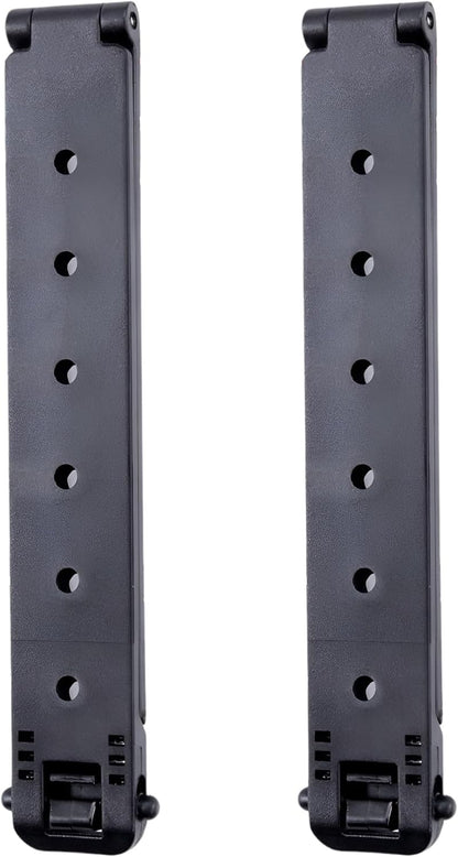 Molle Attachment – Quick Locking Belt Clip with Mounting Hardware for Holsters, Mag Pouches, Knife Sheaths, Vests – Available in Size (1", 2", 3", 5") & Pack (2 & 4) – USA Made