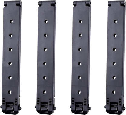 Molle Attachment – Quick Locking Belt Clip with Mounting Hardware for Holsters, Mag Pouches, Knife Sheaths, Vests – Available in Size (1", 2", 3", 5") & Pack (2 & 4) – USA Made
