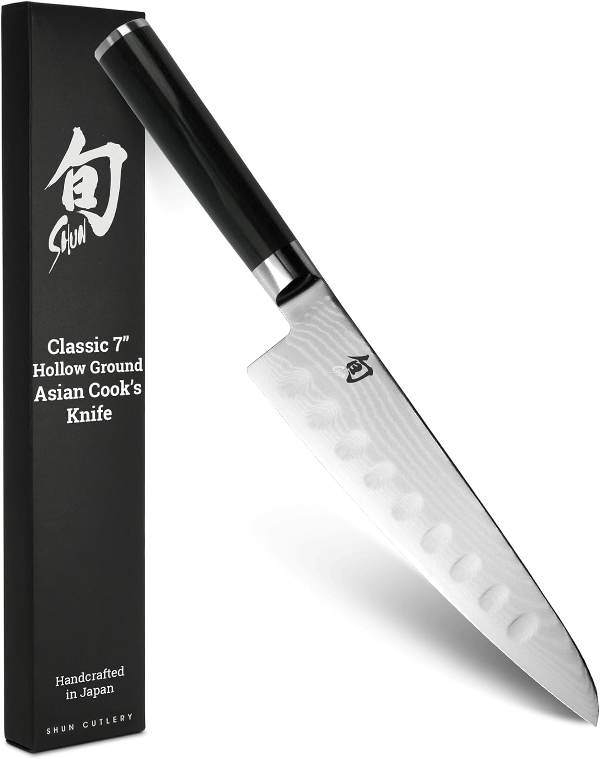 Classic 7" Hollow Ground Asian Cook's Knife