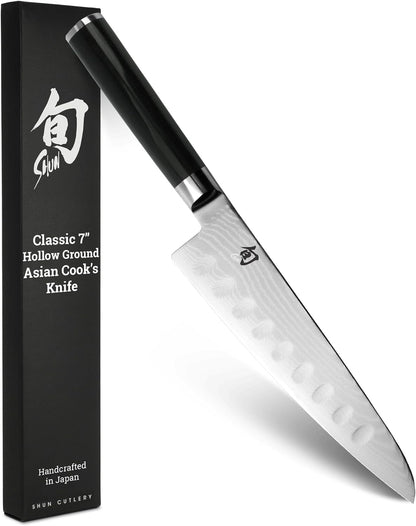 Classic 7" Hollow Ground Asian Cook's Knife