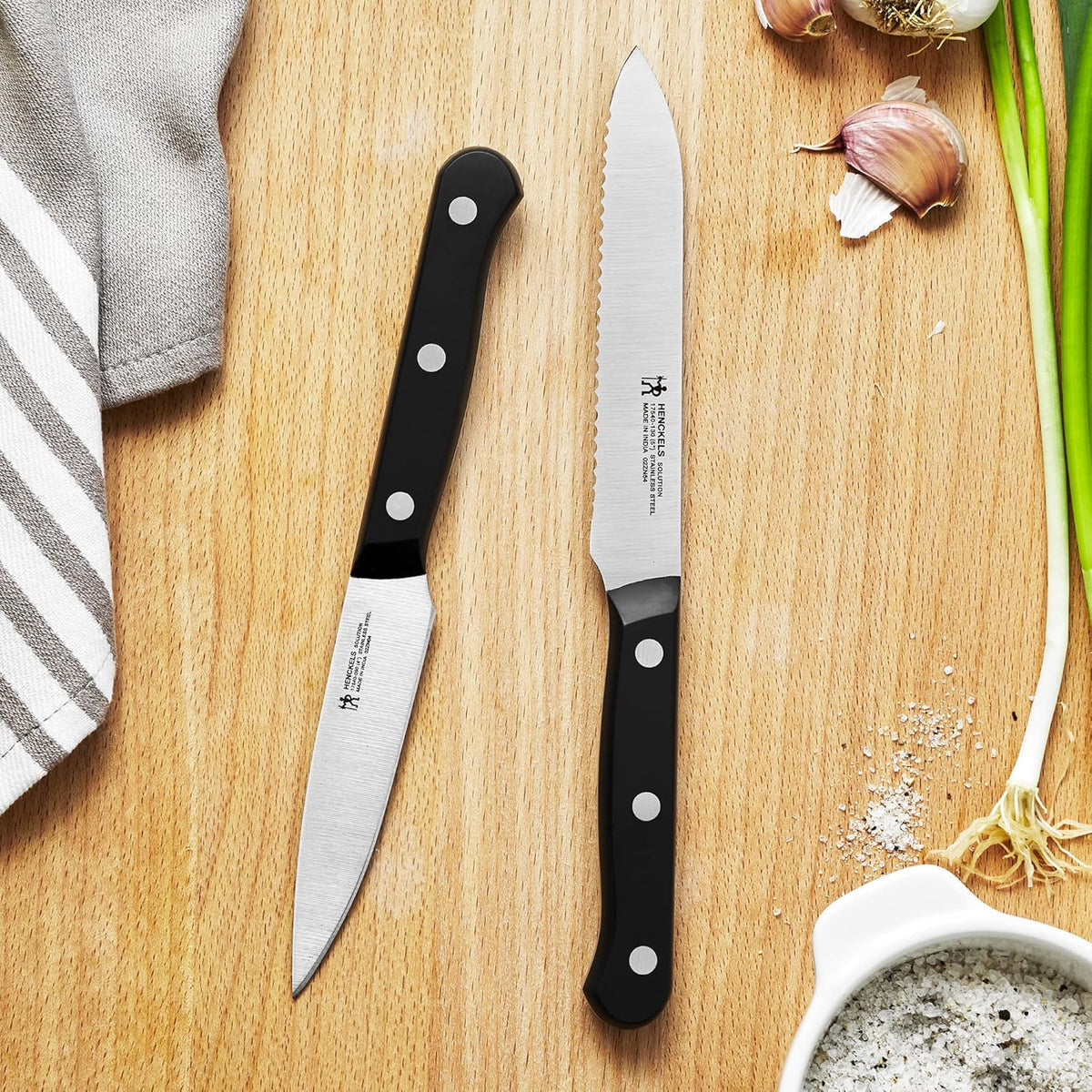 Solution Razor-Sharp 2-Piece Utility Knife Set, German Engineered Knife Informed by over 100 Years of Mastery