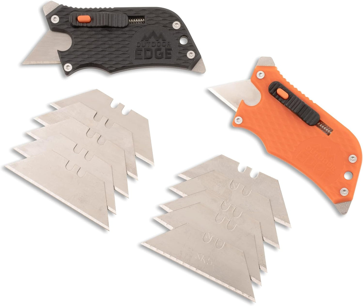 SlideWinder - Utility Knife Multitool with Standard Replaceable Razor Blade, Screwdrivers, Prybar, Bottle Opener and Pocket Clip with Locking Auto-Retracting Blade