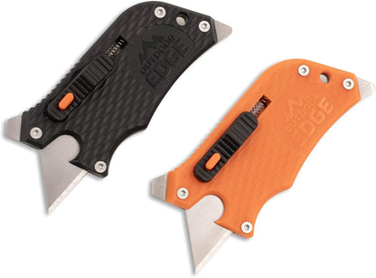SlideWinder - Utility Knife Multitool with Standard Replaceable Razor Blade, Screwdrivers, Prybar, Bottle Opener and Pocket Clip with Locking Auto-Retracting Blade
