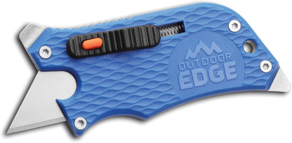 SlideWinder - Utility Knife Multitool with Standard Replaceable Razor Blade, Screwdrivers, Prybar, Bottle Opener and Pocket Clip with Locking Auto-Retracting Blade