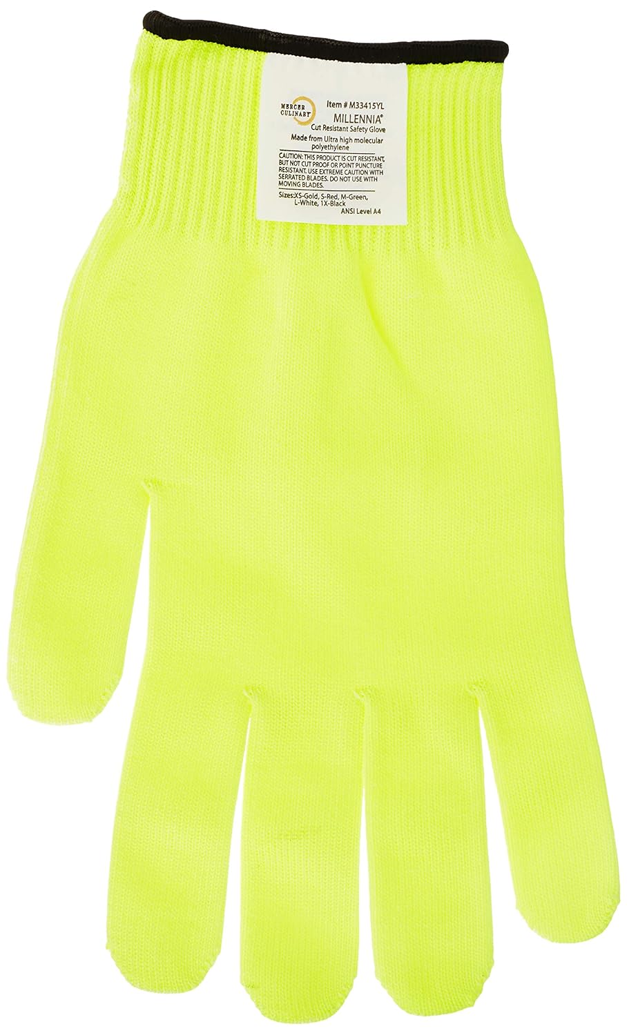 Millennia Level A5 Cut Glove, Large, White