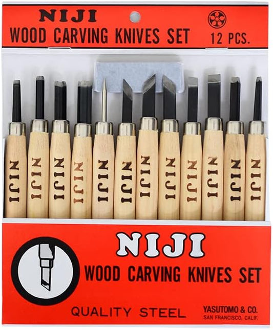 Wood Carving Knives Set Standard 12 Pieces