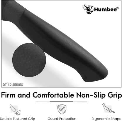 10-Inch Slicer knife With Granton edge, Black, DT-40 Series