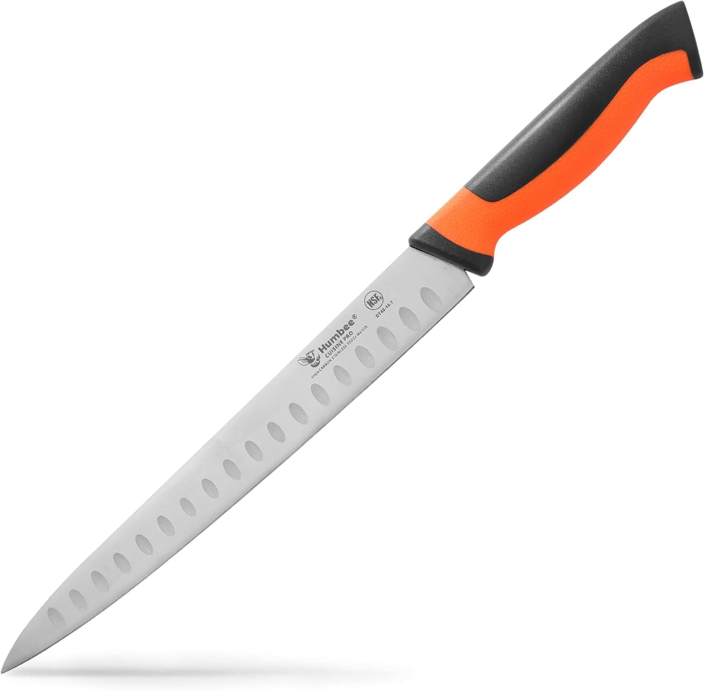 10-Inch Slicer knife With Granton edge, Black, DT-40 Series
