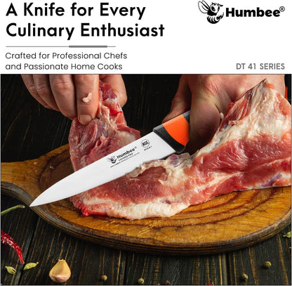 10-Inch Slicer knife With Granton edge, Black, DT-40 Series