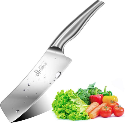 Steak Knives Set of 6, 4.5-Inch Serrated Steak Knives, Dishwasher Safe | Steak Knives High Carbon Stainless Steel, Serrated Knives with Ergonomic Hollow Handles, Silver, for Families & Restaurants