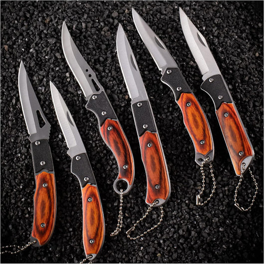 Pocket Folding Knife 6Pack Tactical Knives EDC Tools for Outdoor Camping Fishing - Best Gift Idea