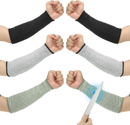 Cut Resistant Sleeve, Arm Safety Protectors Sleeves Forearm Sleeve HPPE Level 5 Protection