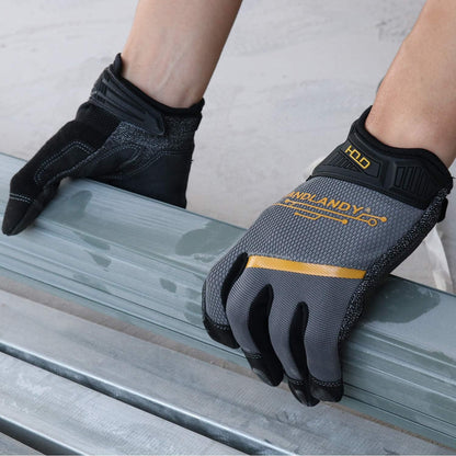 Anti Vibration Gloves, SBR Padding, TPR Protector, Mechanic Work Gloves