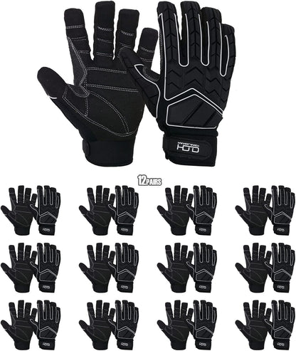 Anti Vibration Gloves, SBR Padding, TPR Protector, Mechanic Work Gloves