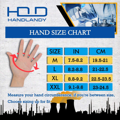 Anti Vibration Gloves, SBR Padding, TPR Protector, Mechanic Work Gloves