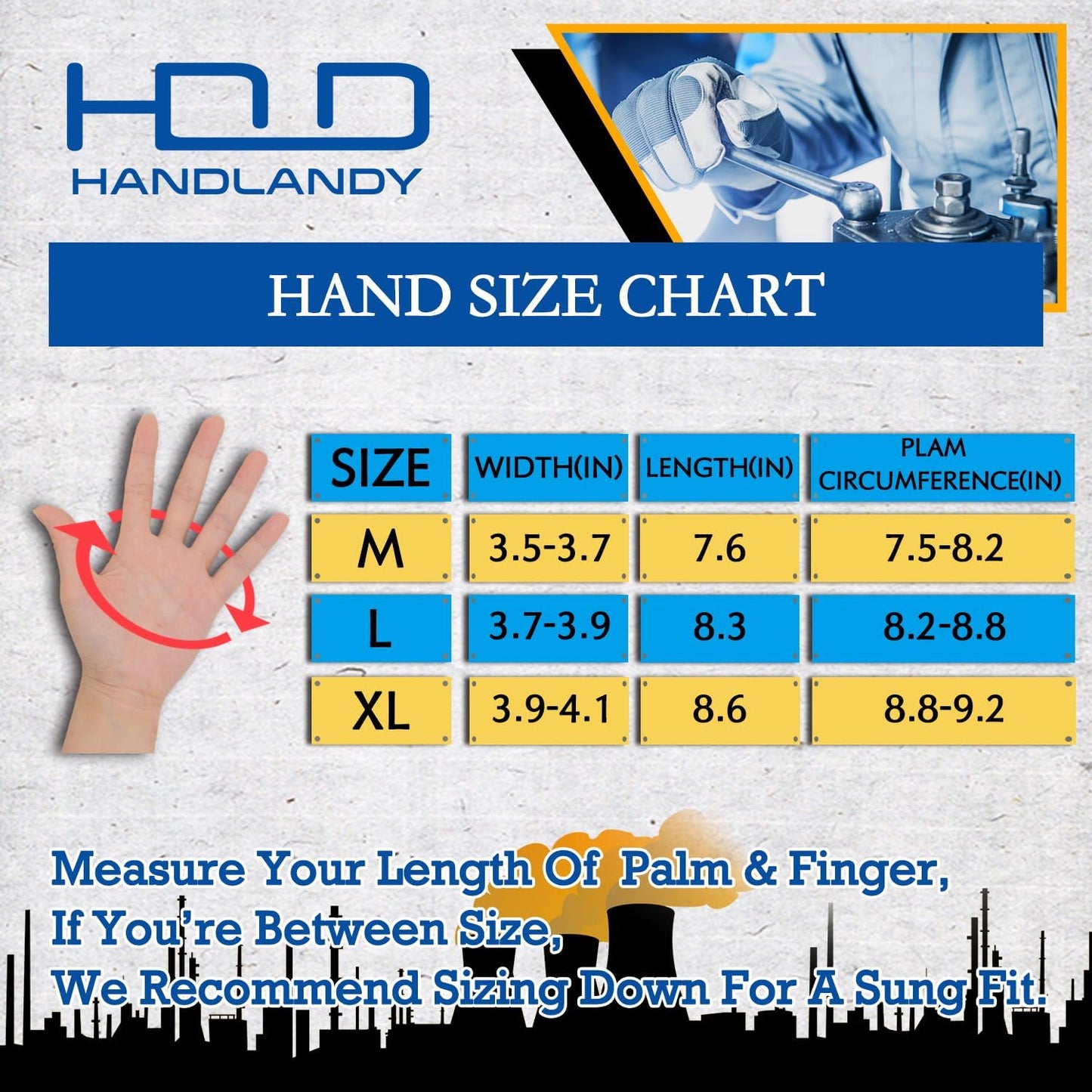 Anti Vibration Gloves, SBR Padding, TPR Protector, Mechanic Work Gloves