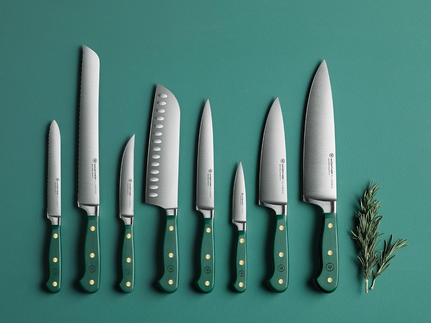 WÜSTHOF Classic Velvet Oyster 7" Santoku Knife