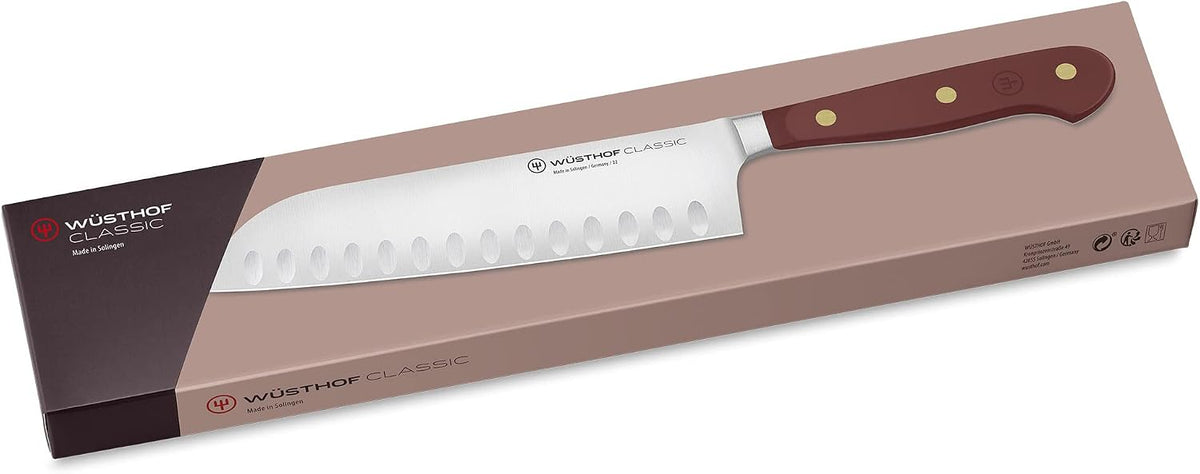 WÜSTHOF Classic Velvet Oyster 7" Santoku Knife