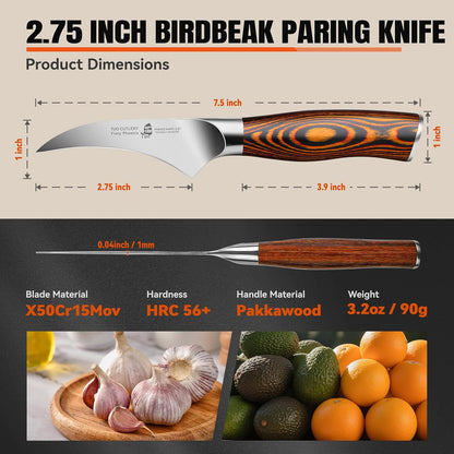 Bread Knife, 9 inch Sharp Serrated Slicing Knife for Homemade Sourdough Bread, High Carbon German Steel, Ergonomic Handle, Gift Box Included