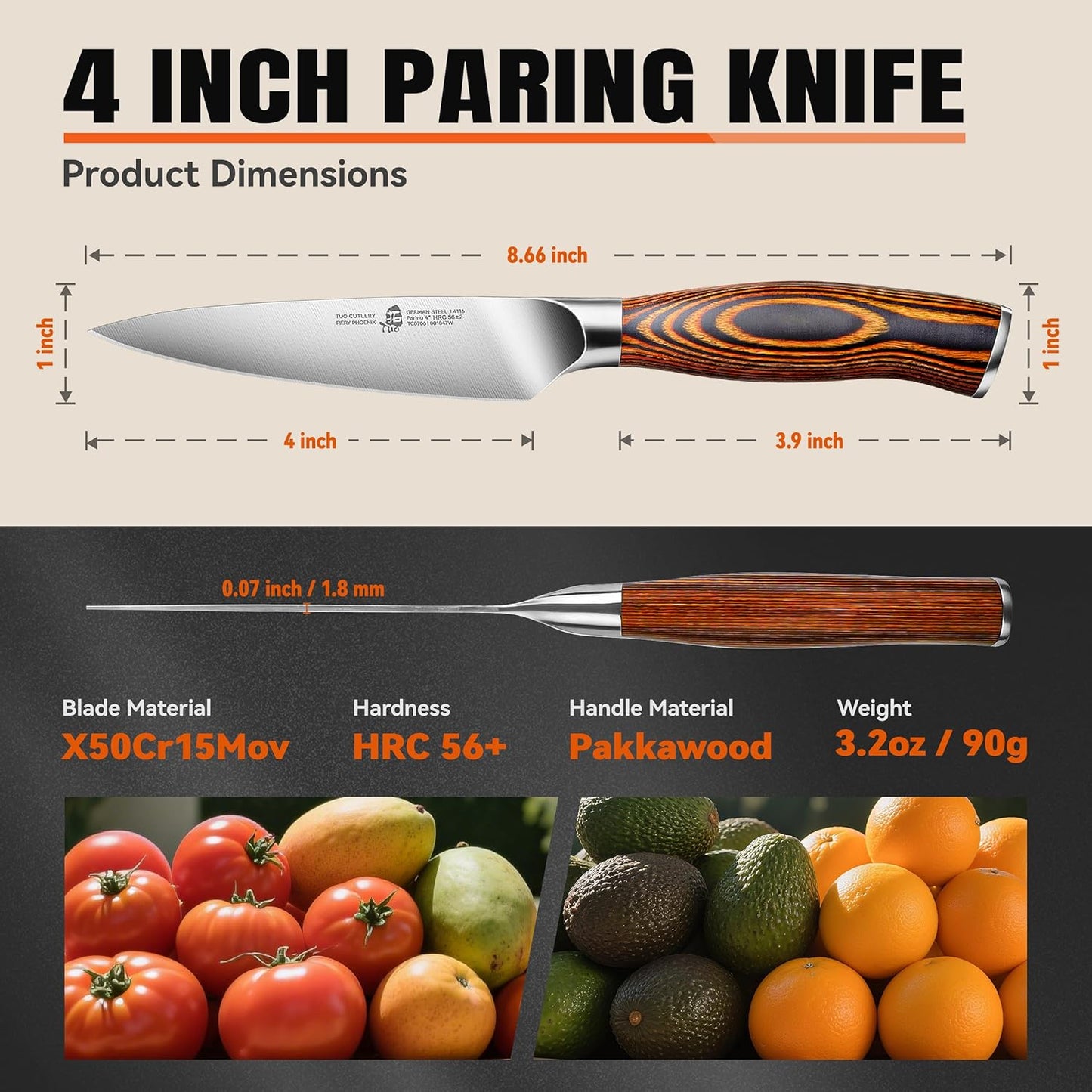 Bread Knife, 9 inch Sharp Serrated Slicing Knife for Homemade Sourdough Bread, High Carbon German Steel, Ergonomic Handle, Gift Box Included