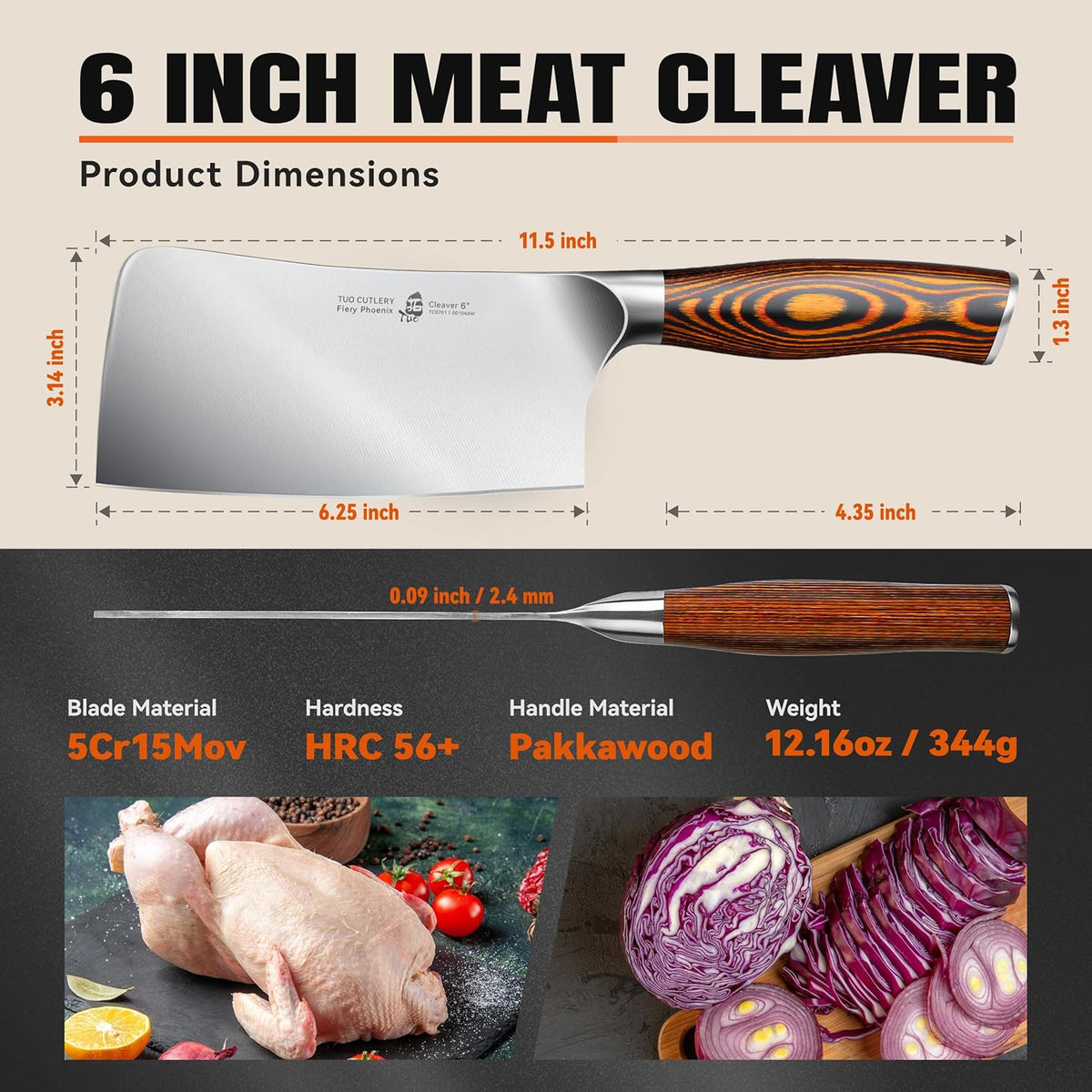 Bread Knife, 9 inch Sharp Serrated Slicing Knife for Homemade Sourdough Bread, High Carbon German Steel, Ergonomic Handle, Gift Box Included