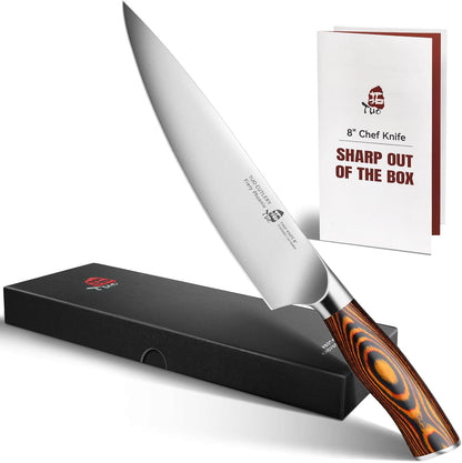Bread Knife, 9 inch Sharp Serrated Slicing Knife for Homemade Sourdough Bread, High Carbon German Steel, Ergonomic Handle, Gift Box Included
