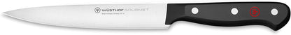 Wüsthof Gourmet 5" Serrated Utility Knife, Silver