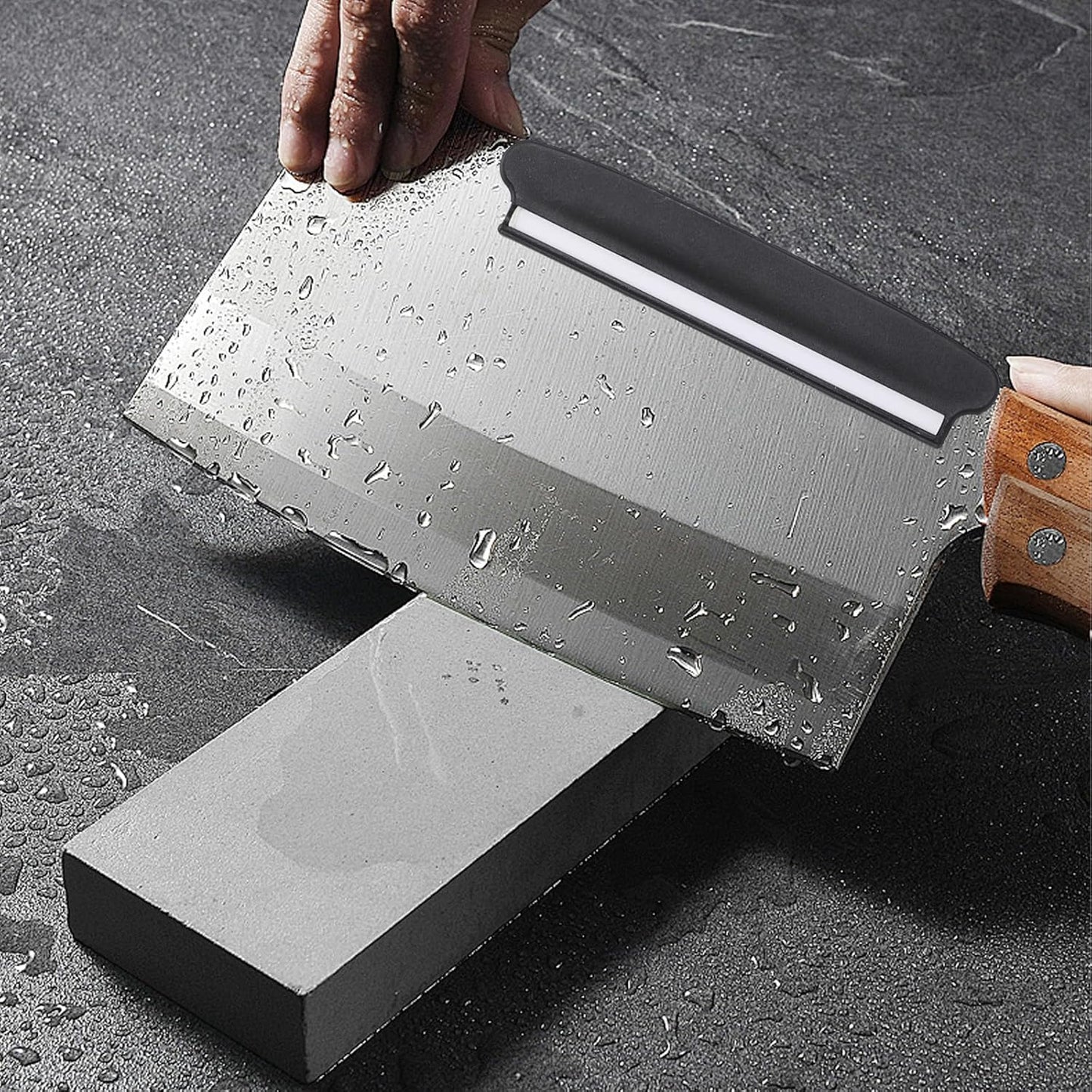 2 PCS Professional Knife Sharpening Angle Guide for Whetstone, Knifes Shasrpening Angle Guides Non Slip Edge Protector Knife Sharpener Roller Guide Durable Sharpening Tool for Kitchen, Restaurant