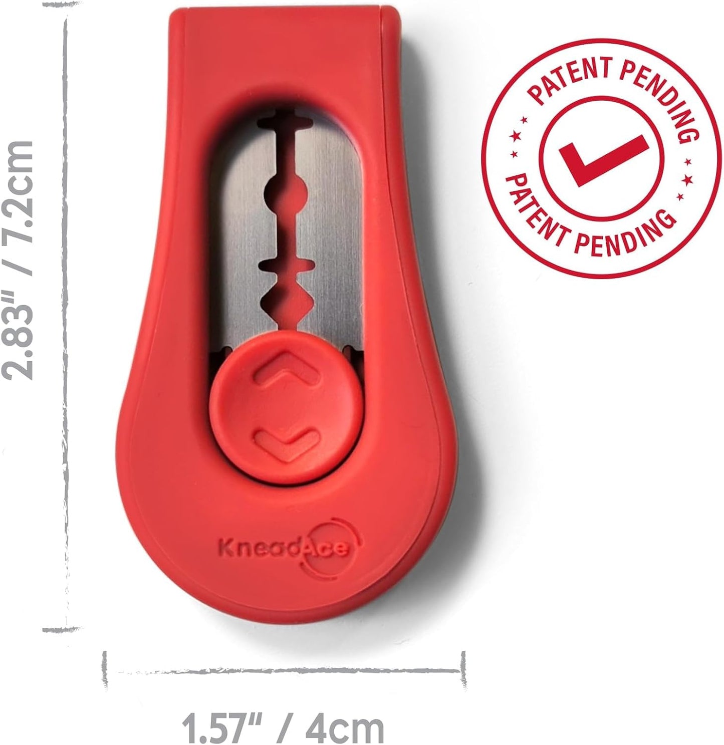 KNEADACE Upgraded Magnetic Bread Lame, Professional Dough Scoring Tool with Extractable Blade, Sourdough Bread Tool for Baking, Includes Scoring Pattern Booklet & 5 Replaceable Razor Blades