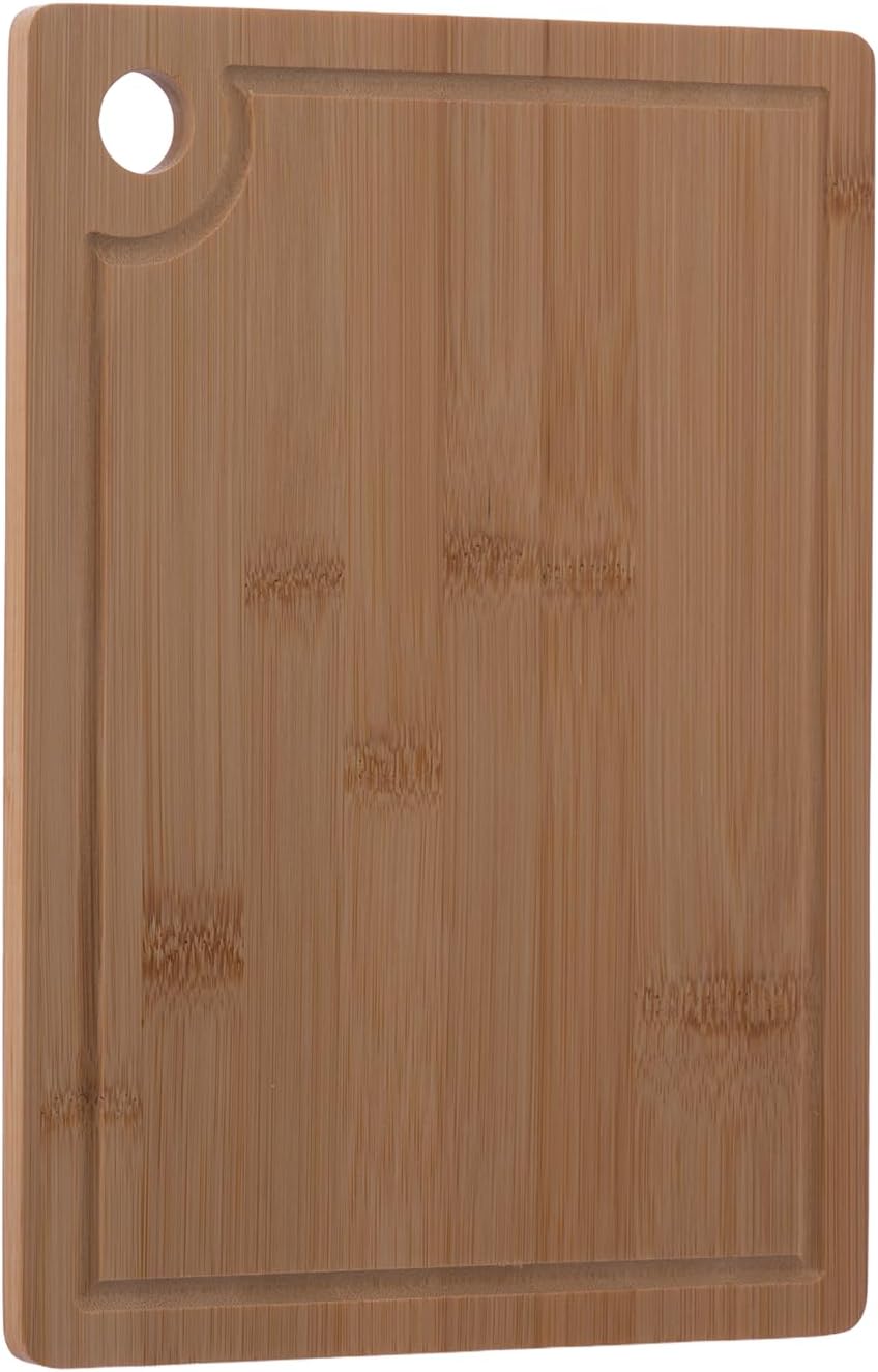 Wood Cutting Boards for Kitchen, Bamboo Cutting Board, Heavy Duty Wooden Chopping Boards for Kitchen Counter Space(Small, 11x7.87 inch)